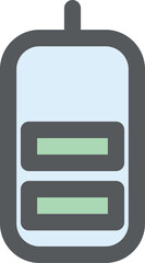 ミニミニカラーアイコン　バッテリー残量2