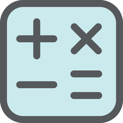 ミニミニカラーアイコン　計算記号