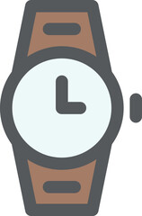 ミニミニカラーアイコン　腕時計