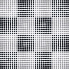 Victor Vasarely inspired vector background with optical illusion square shapes elements.
Abstract texture area rug, carpet, seamless pattern design, for print, textile decoration