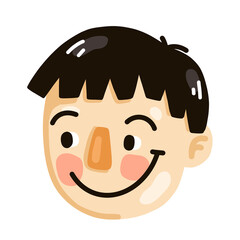 face expressions cartoon illustration