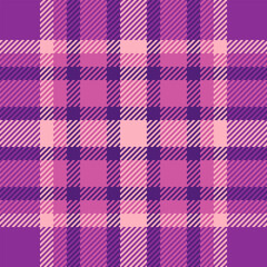 Plaid tartan fabric of pattern vector seamless with a texture background check textile.