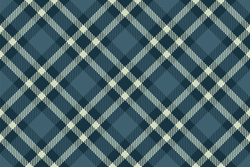 Fabric texture check of pattern tartan plaid with a textile vector seamless background.