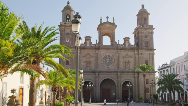 Cathedral de Santa Ana de Canarias on Gran Canaria island, Spain
