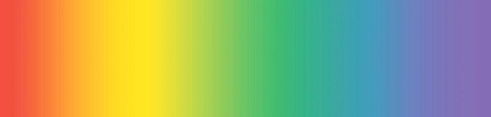 Abstract gradient color background. Red, orange, yellow, green, blue gradation until purple.  Background color for graphic design, banner, poster.