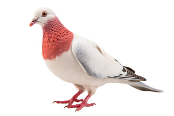 Obraz premium Dove isolated on white background OC rendered isolated PNG