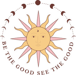 Boho Mystical Quotes Sublimation Design Bundle