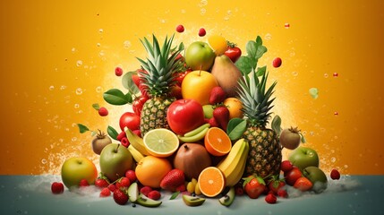 Generative Ai. Fruit abundance
