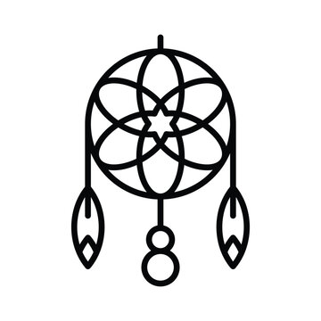 Download Dreamcatcher Vector Icon for free in 2023