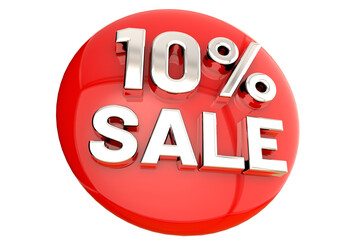 sale discount badge on transparent background