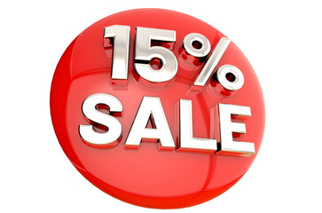 sale discount badge on transparent background