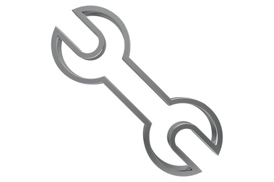 spanner isolated on transparent background