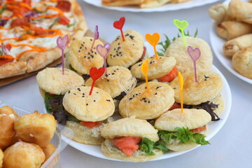 Salted trout burger