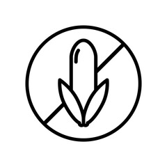 Corn allergen icon