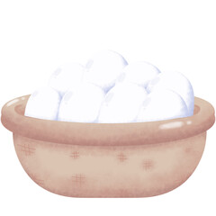Duck Eggs in a Basket