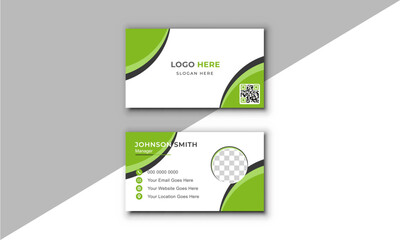 Unique, eye-catching and Creative corporate business card template.