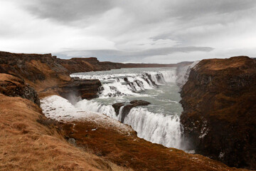 gullfoss, Iceland, Northern Europe