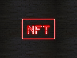 NFTのネオン文字