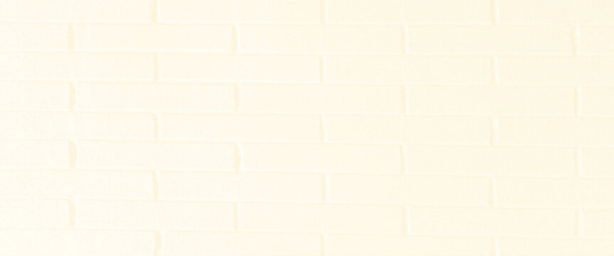 Cream and white brick wall texture background, Background of old vintage brick wall backdrop.
