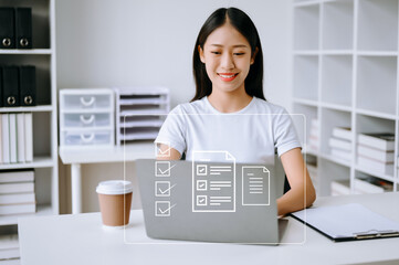 Checklist and filling survey form online. Document management system, DMS. Assessment form,...