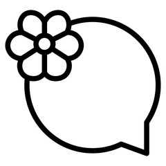 Obraz premium flower line 