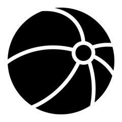 beach ball glyph 