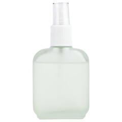 Spray bottle isolated , clipping path included.	