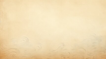 Japanese paper beige texture vintage background. Generative AI.