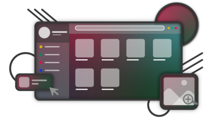 File window ui design.