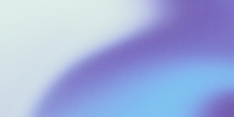 Abstract purple blue grainy gradient illustration background.