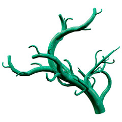 3D Rendering Coral on White © photosvac