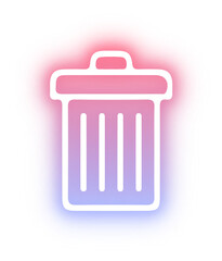 Set of business neon