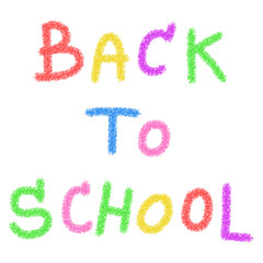 back to school on transparent background png file