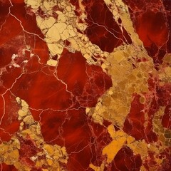Luxury Marble Digital Art - Red Marble with Gold, Background 4K Quality, JPEG	