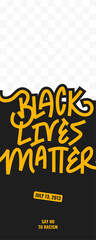 Black Lives Matter - Template Banner