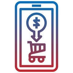 monitor line icon,linear,outline,graphic,illustration