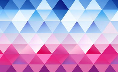 Geometrical Pattern, Blue, Pink, Purple