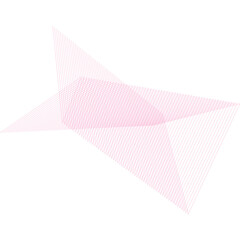 pink origami paper airplane