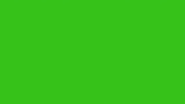 unsubscribe web button clicked with mouse cursor animation, different color choice.
