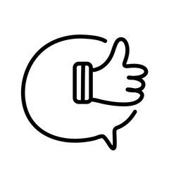 office outline icons bussines vector line icons web