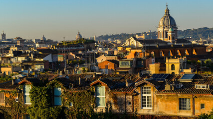 Lever du jour à Rome