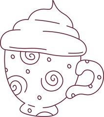 Coffee Cocktail In Cup