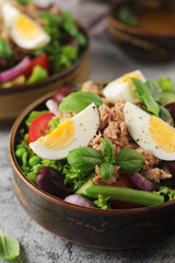 Nicoise salad - traditional French dish