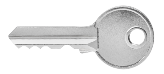 House key cut out