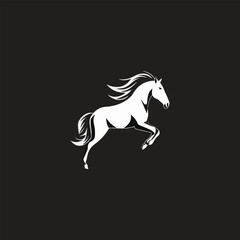 Obraz na płótnie Canvas Horse logo template design