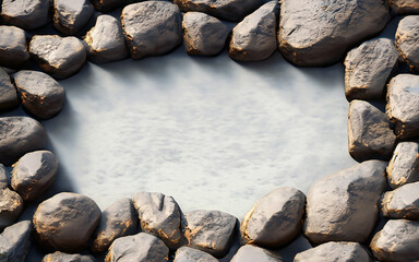 Stones Text Frame