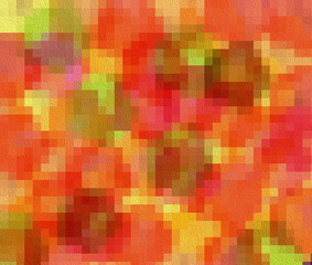 Oil Paint & Mosaic Digital Painting 1