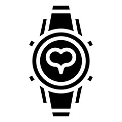 smartwatch line icon,linear,outline,graphic,illustration