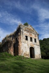 Fototapeta na wymiar Ruinas da Igreja de São José da Boa Morte em Cachoeiras de Macacu no Rio de Janeiro.