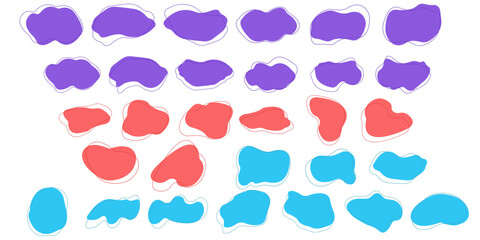 Fototapeta premium Abstract Blob Organic